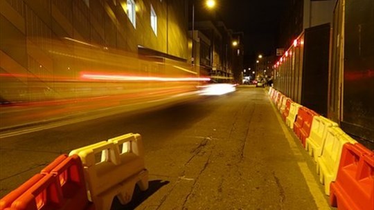 Inspection de structures sur l'autoroute 440 cette nuit