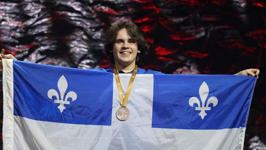 La bronze pour Maxandre Huet aux Olympiades canadiennes des métiers et des technologies