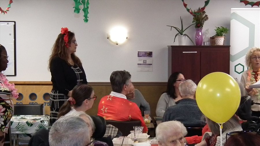 Une fête familiale au Centre d’hébergement Champlain-de-Saint-François