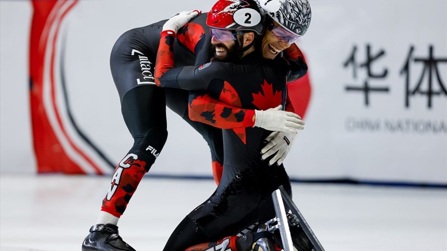 Une fin de semaine difficile pour le patineur Steven Dubois